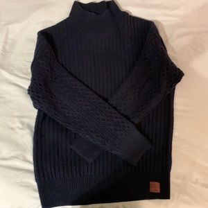 Kimes Ranch X-Large Chunky Dark Blue Knit Sweater